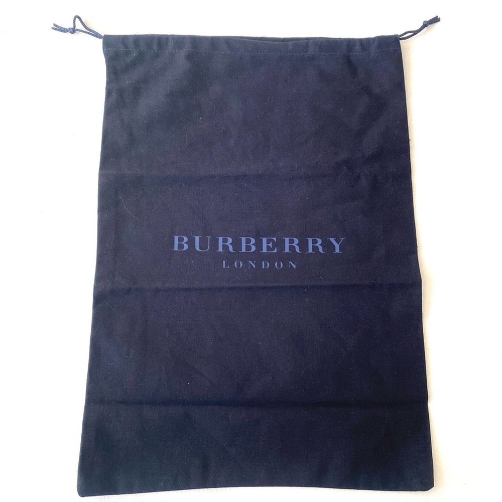 AUTHENTIC Burberry Navy Blue Drawstring‎ Dust Bag, Unisex, NEW